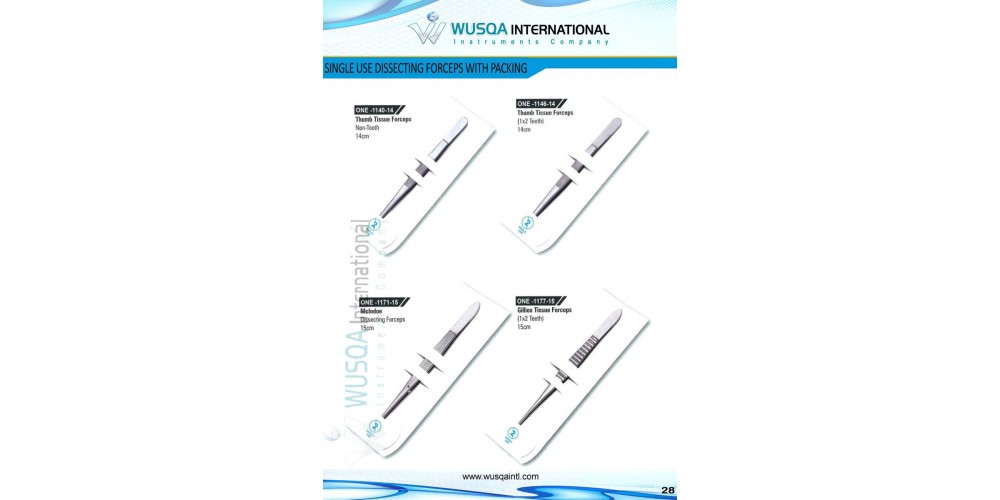 Single Use Dissecting Forceps